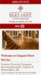 Mobile Screenshot of elegantfloorservices.com
